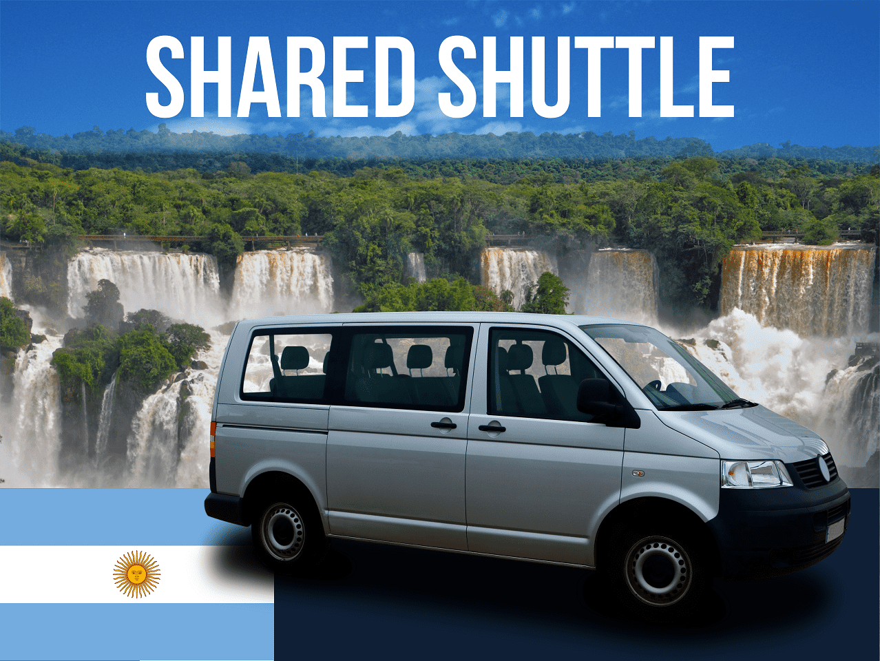 Shuttle from Foz do Iguacu to the Argentine side of the falls