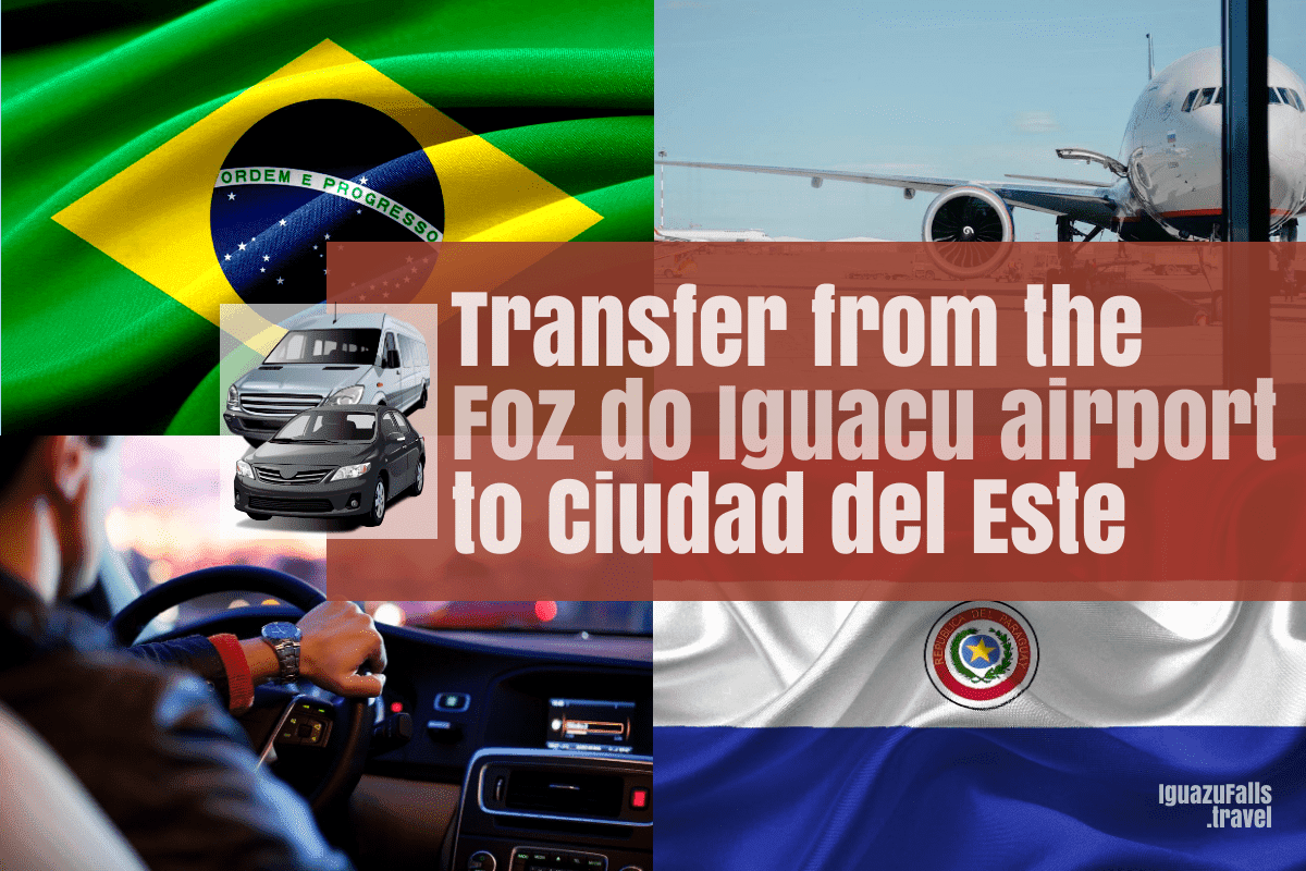 Foz do Iguacu IGU airport to Ciudad del este Paraguay
